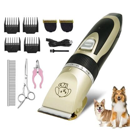 Professional Pet Dog Hair Trimmer Animal Grooming Clippers Cat Cutter Machine Shaver petfuzzyfamily