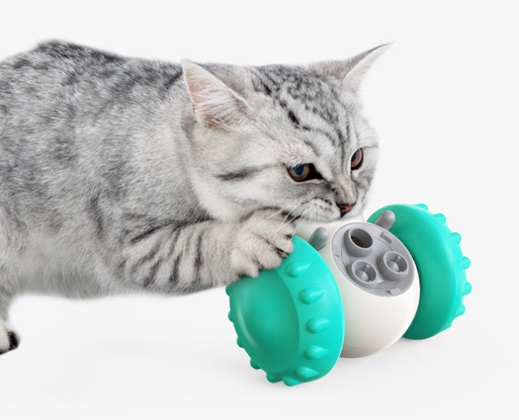 Cat And Dog Toys Slow Food Interactive Balance Car Multifunctional Fun Development Smart Pet Feeding Dog Toy Car Pets Products petfuzzyfamily