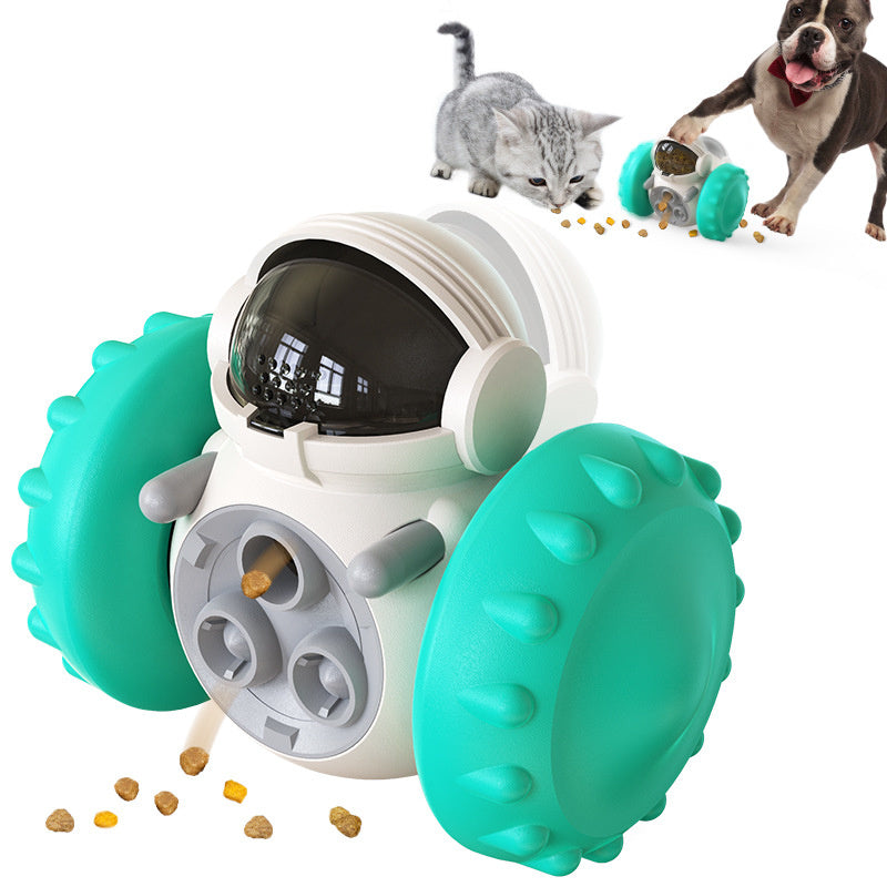 Cat And Dog Toys Slow Food Interactive Balance Car Multifunctional Fun Development Smart Pet Feeding Dog Toy Car Pets Products petfuzzyfamily