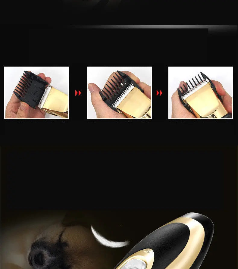 Professional Pet Dog Hair Trimmer Animal Grooming Clippers Cat Cutter Machine Shaver petfuzzyfamily