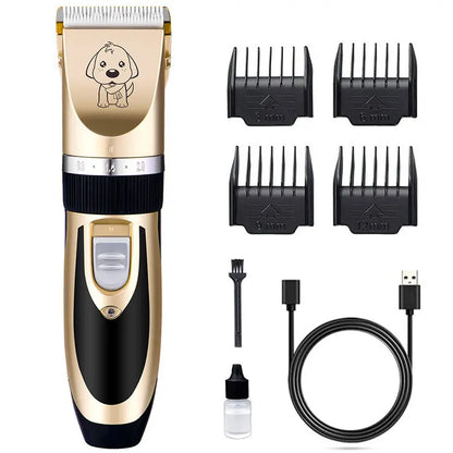 Professional Pet Dog Hair Trimmer Animal Grooming Clippers Cat Cutter Machine Shaver petfuzzyfamily