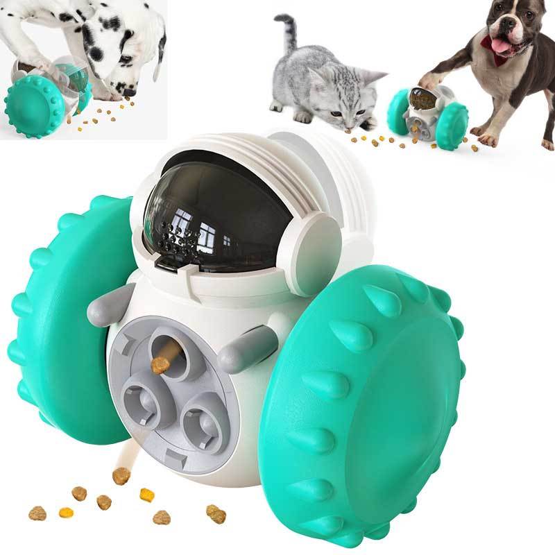 Cat And Dog Toys Slow Food Interactive Balance Car Multifunctional Fun Development Smart Pet Feeding Dog Toy Car Pets Products petfuzzyfamily