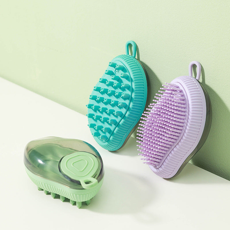 Styling Pet Silicone Shower Brush petfuzzyfamily