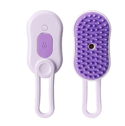 Cat Steam Brush Steamy Dog Brush 3 In 1 Electric Spray Cat Hair Brushes For Massage Pet Grooming Comb Hair Removal Combs Pet Products petfuzzyfamily