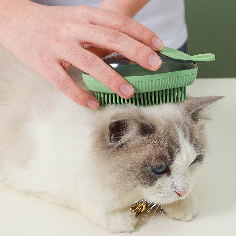 Styling Pet Silicone Shower Brush petfuzzyfamily